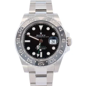 Rolex GMT-Master II 40mm Black Dial Watch
