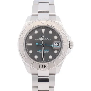Rolex Yacht-Master 37mm Rhodium Dial Watch